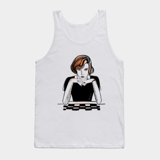 The Queen's Gambit (Beth Harmon)/Anya Joy-Taylor Design Tank Top